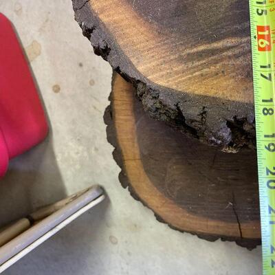 242: Set of two Raw Cuts of Black Walnut