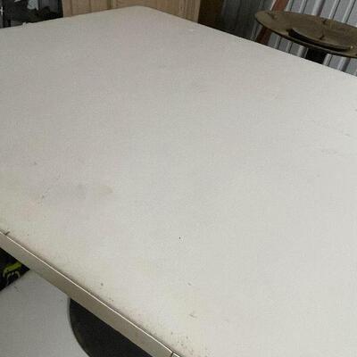 245: Set of Four Steel Base Tables