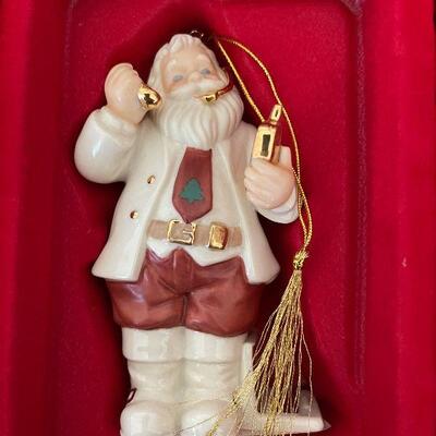 247: Three Lenox ornaments