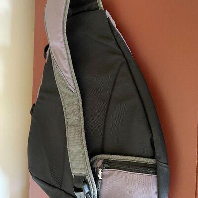 249: One Shoulder Strap LL Bean Backpack