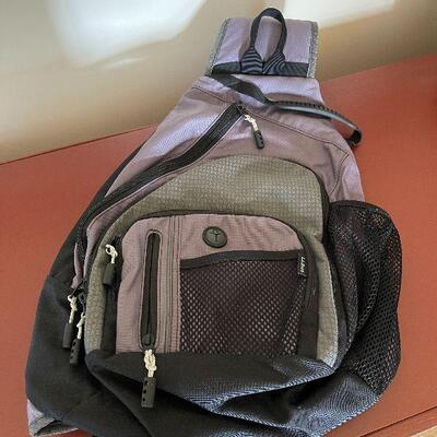 249: One Shoulder Strap LL Bean Backpack