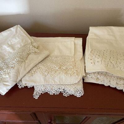 253: Collection of Vintage Pillowcases