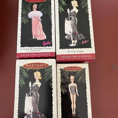 257: Barbie ornaments