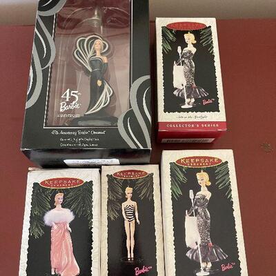 257: Barbie ornaments