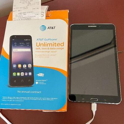 259: Samsung Tablet and Go Phone