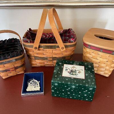 263: Longaberger Baskets Christmas