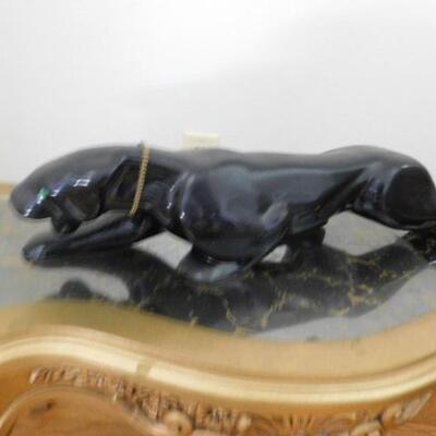 Vintage Ceramic Black Panther 21