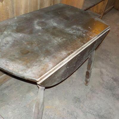 Dinning table need TLC but very solid for repurpose project.