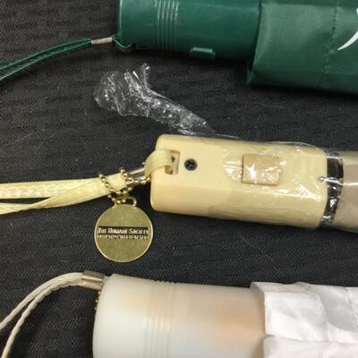 Lot of 4 Promotional Umbrellas