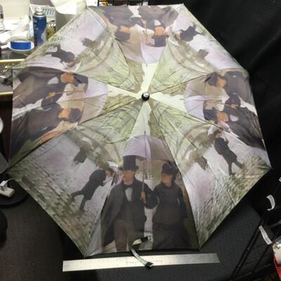 Edwardian Street Scene Graphic Umbrella