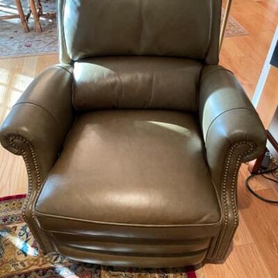 Hancock and Moore leather recliner