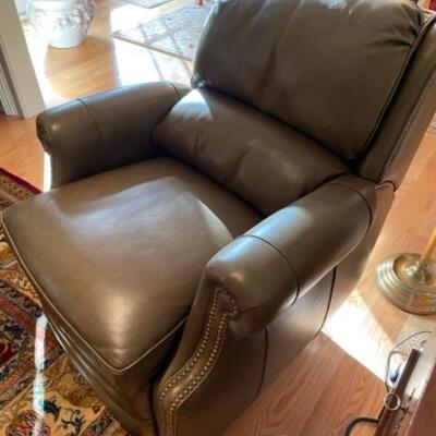 Hancock and Moore leather recliner
