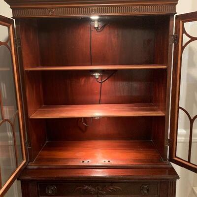Beautiful Antique Cabinet with added Light
