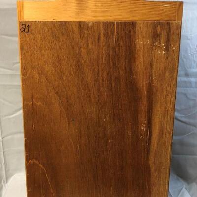 Small Solid Wood Book Shelf LOCAL PICKUP ONLY