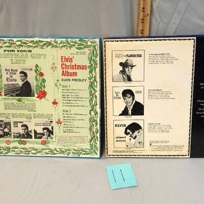 Two Elvis Presley Christmas Albums