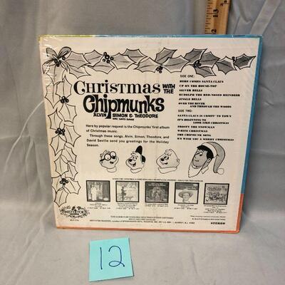 Christmas Chipmunks LP