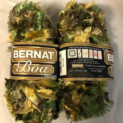 Bernat Boa and Bernat Boa Furs Yarn