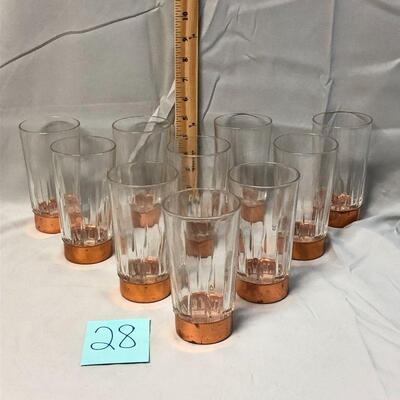 Copper Craft Guild Drinking Glasses