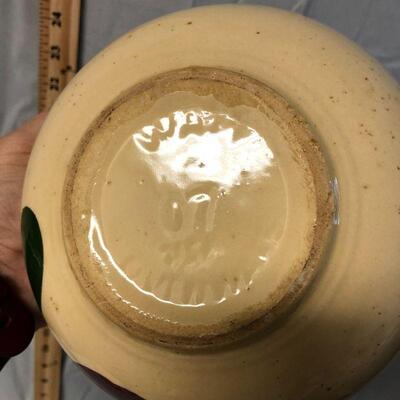 Watt Pottery Appleware Mixing Bowl
