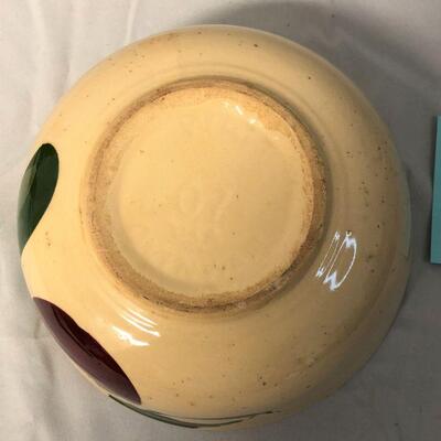 Watt Pottery Appleware Mixing Bowl