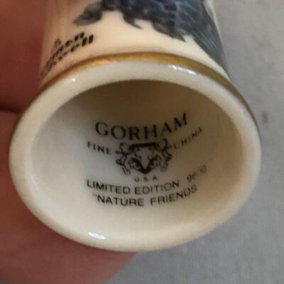 Sandford and Gorham Ceramic Thimbles