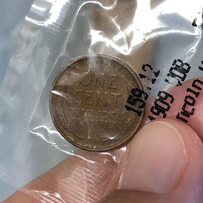 1909 VDB Wheat Penny