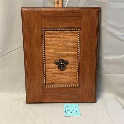 Re-Purposed Cabinet Door