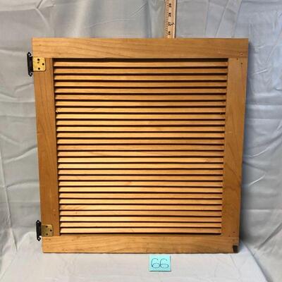 Solid Wood Shutter Door LOCAL PICK-UP ONLY
