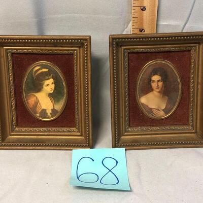 Two Cameo Creation Lady Prints