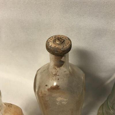 Mixed Small Glass Bottles Lot