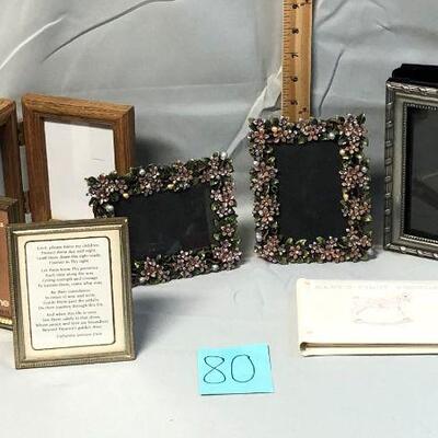 Various Small Frames and Picture Books