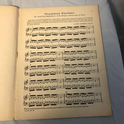 3 Pianoforte Sheet Music Books