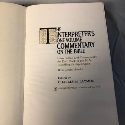 1971 Interpreter's One Volume Commentary on the Bible