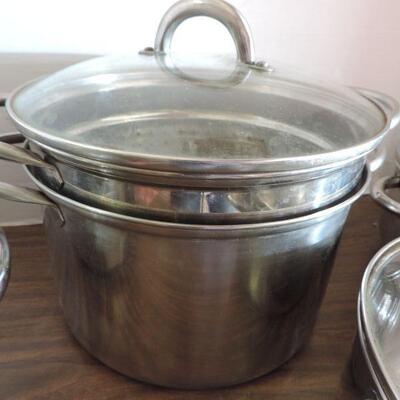 COOKING POTS WITH LIDS