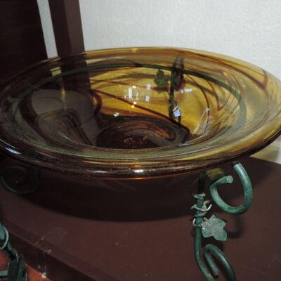 METAL-WOOD-GLASS DECOR