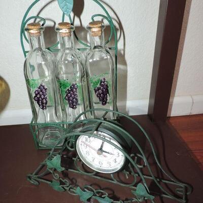 METAL-WOOD-GLASS DECOR