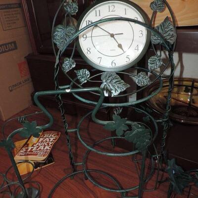 METAL-WOOD-GLASS DECOR