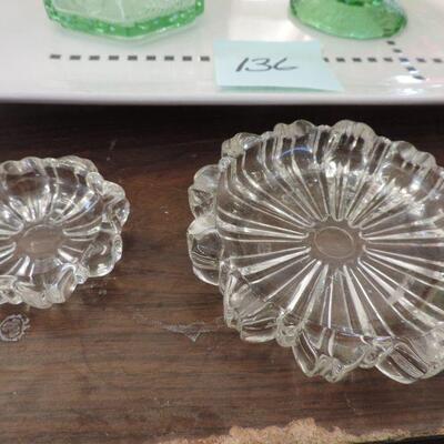 GREEN DEPRESSION GLASS