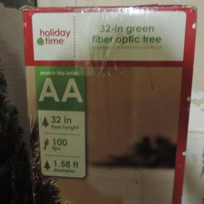 TWO PRELIT TREES
