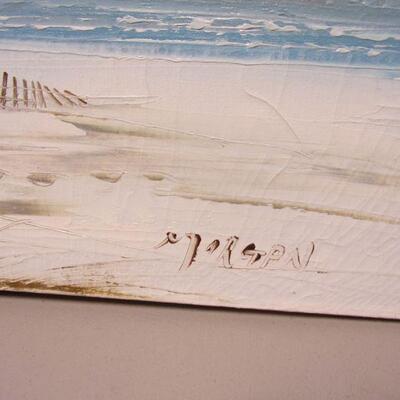 Lot 97 - Unframed Beach Painting
