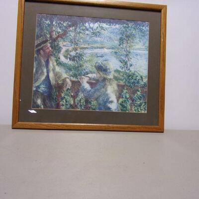 Lot 99 - Framed Renor Wall Hanging Picture