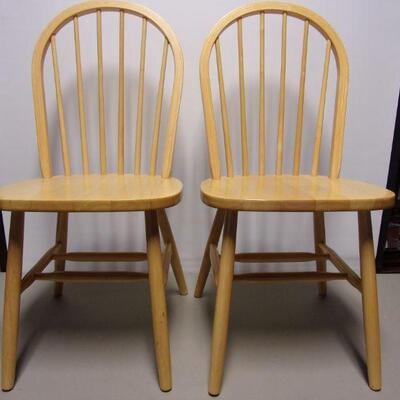Lot 107 - Wooden Kitchen Chairs