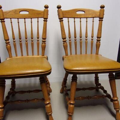 Lot 108 - Cushioned Kitchen Table Chairs
