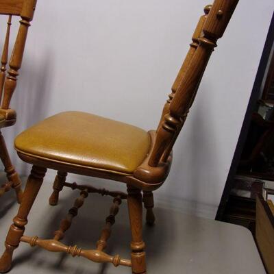 Lot 108 - Cushioned Kitchen Table Chairs