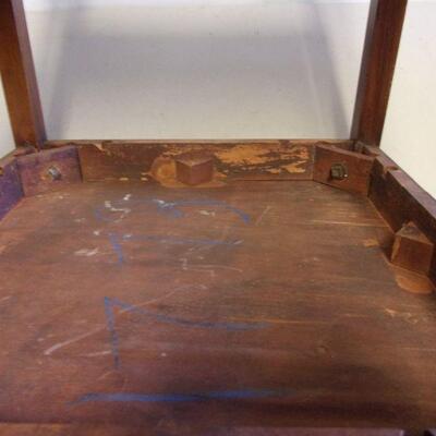 Lot 117 - Wooden Side Table 
