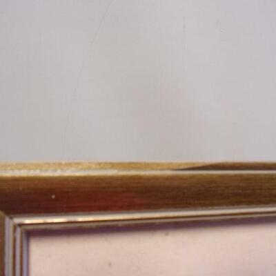 Lot 142 - Framed Art Picture Boy Kiss Girl - Pears