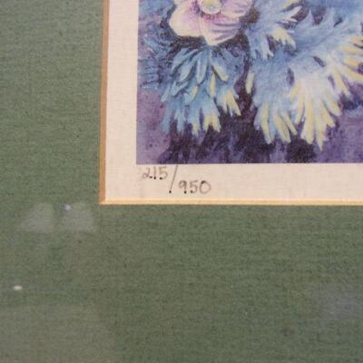 Lot 145 - Artist Signed & Numbered Puffins Bird Picture 