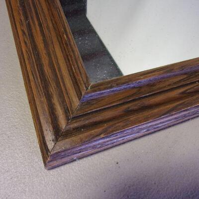 Lot 160 - Wood Framed Mirror