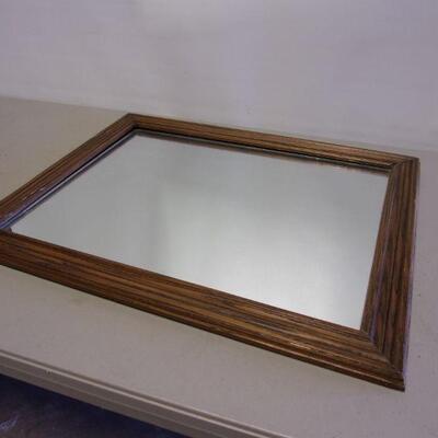 Lot 160 - Wood Framed Mirror
