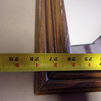 Lot 160 - Wood Framed Mirror